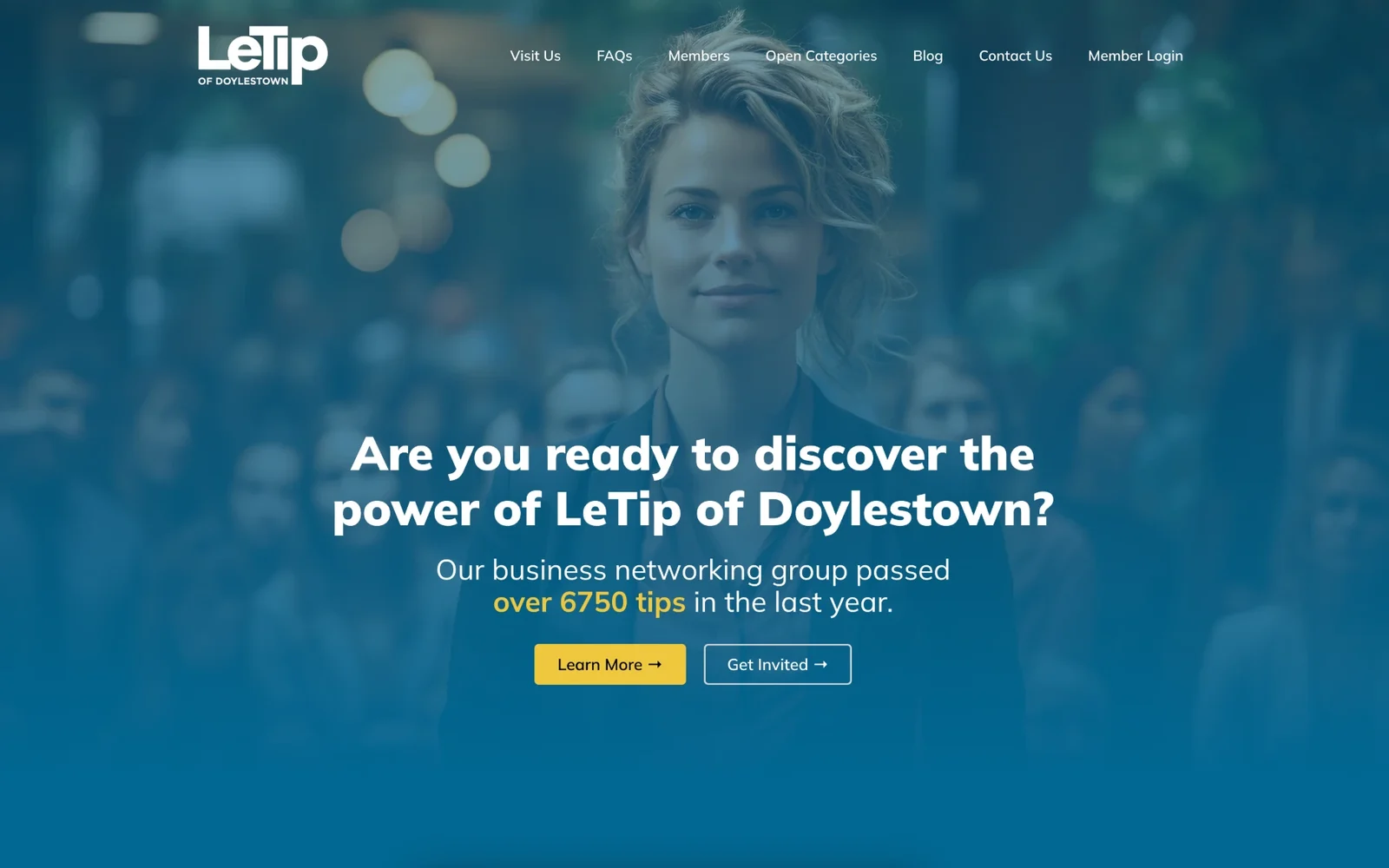 LeTip of Doylestown website homepage
